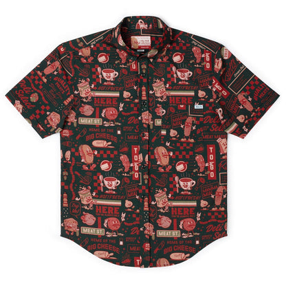 RSVLTS RSVLTS Short Sleeve Shirt Let's All Go to the Deli – KUNUFLEX Short Sleeve Shirt Let's All Go to the Deli – KUNUFLEX Short Sleeve Shirt