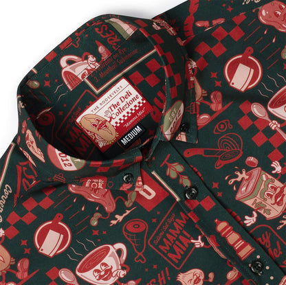 RSVLTS RSVLTS Short Sleeve Shirt Let's All Go to the Deli – KUNUFLEX Short Sleeve Shirt Let's All Go to the Deli – KUNUFLEX Short Sleeve Shirt
