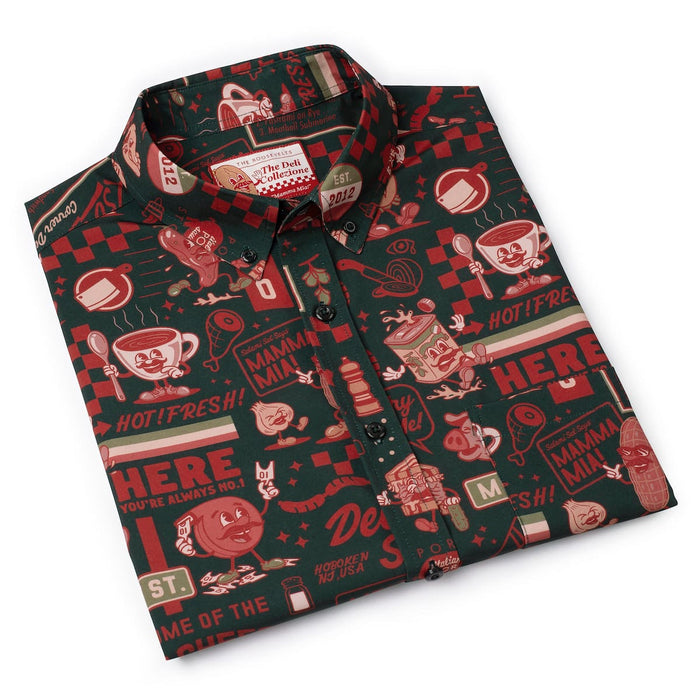 RSVLTS RSVLTS Short Sleeve Shirt Let's All Go to the Deli – KUNUFLEX Short Sleeve Shirt Let's All Go to the Deli – KUNUFLEX Short Sleeve Shirt