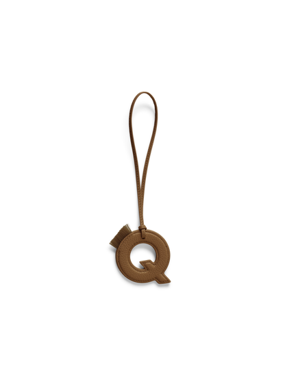 Designer Letter Charm Q