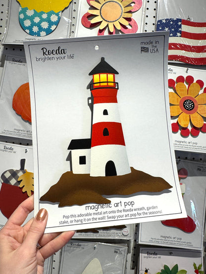 Lighthouse Magnetic Art Pop