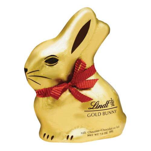 Lindt Milk Chocolate Gold Foil Bunny Candy - 12 Count