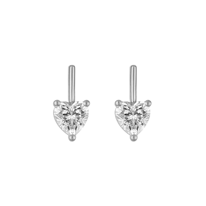sterling silver / medium / pair
