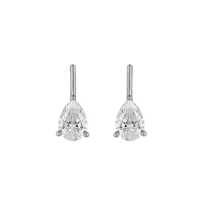 sterling silver / small / pair