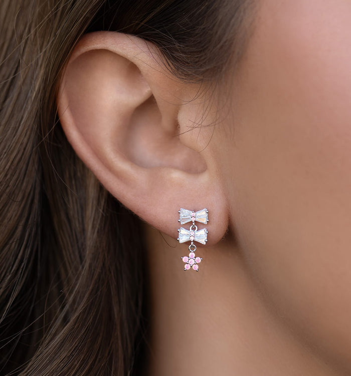 Little Blushing Bows Earrings