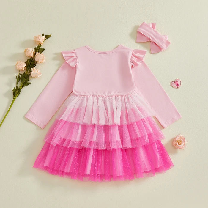 LITTLE HEART Sparkling Tutu Dress