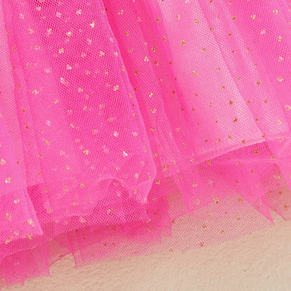 LITTLE HEART Sparkling Tutu Dress