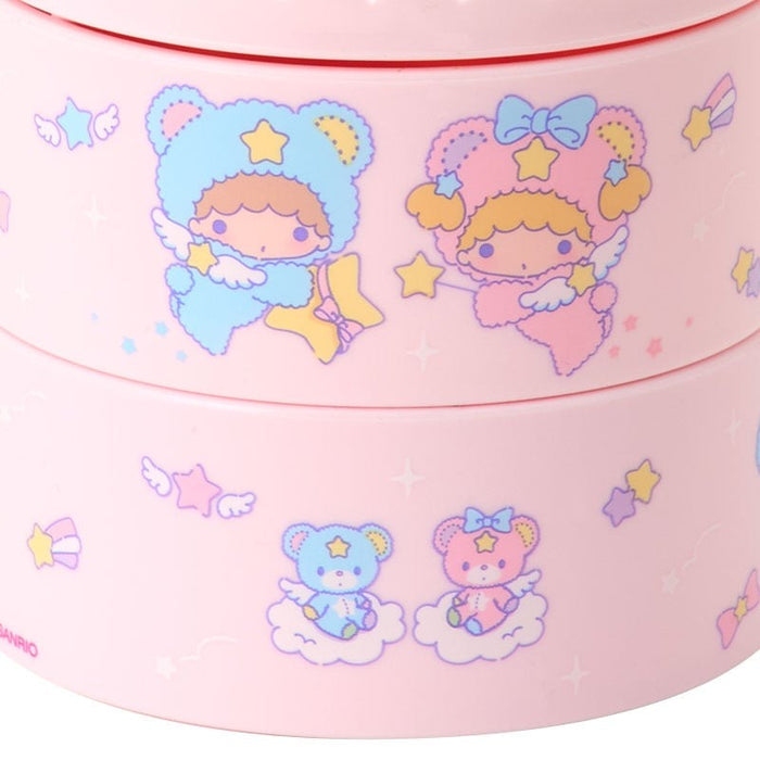 LittleTwinStars 3-Tier Accessory Case (Starry Sky Angel Series) Accessory Japan Original