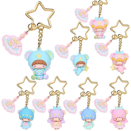 LittleTwinStars Mini Keychain Blind Box (Starry Sky Angel Series) Accessory Japan Original