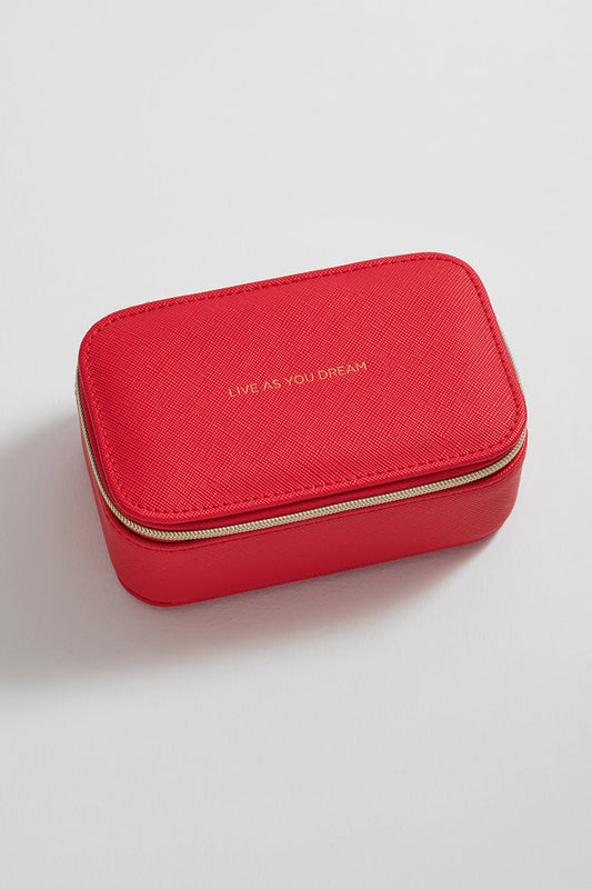 Live as You Dream Mini Jewellery Box