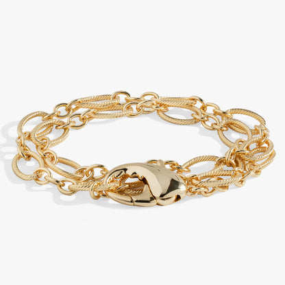 Lobster Claw Convertible Wrap Necklace or Bracelet