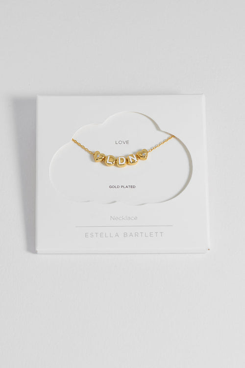 London Letter Bead Necklace