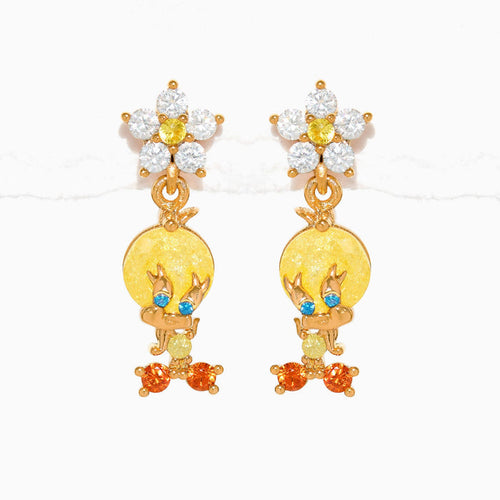 Looney Tunes Tweety Bird Earrings