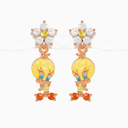 Looney Tunes Tweety Bird Earrings