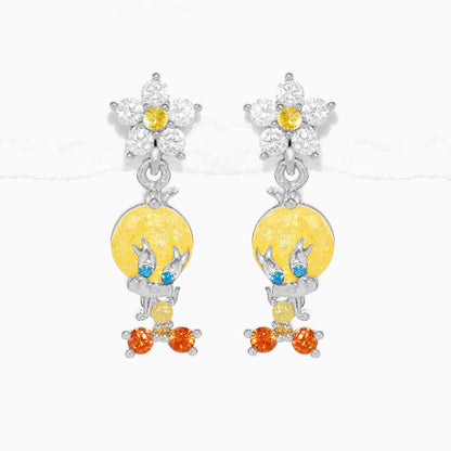 Looney Tunes Tweety Bird Earrings