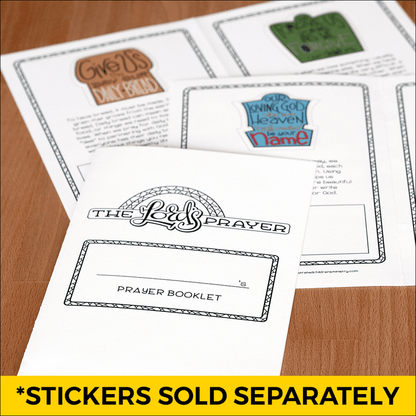 Prayer Booklets to teach the Lord's Prayer