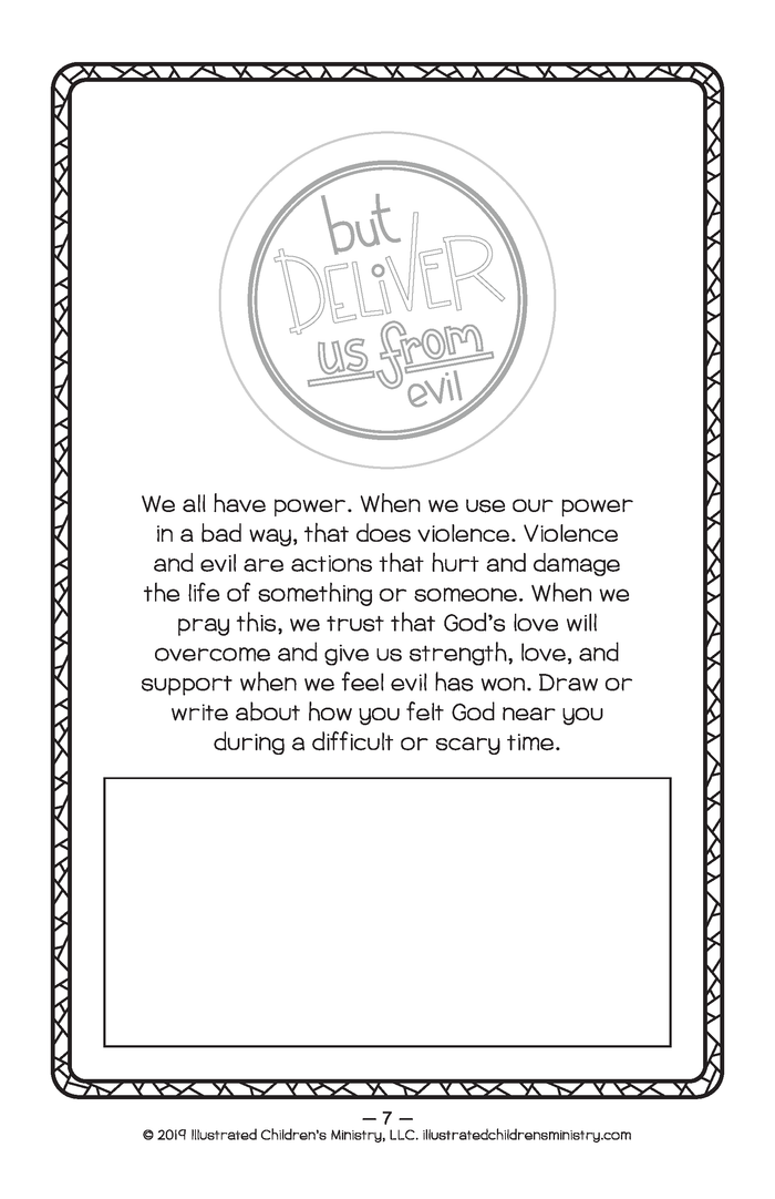 Children's prayer booklet