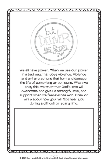 Children's prayer booklet