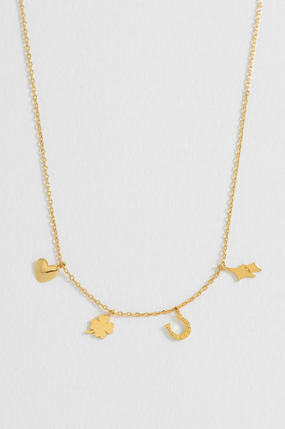 Love and Luck Charm Necklace