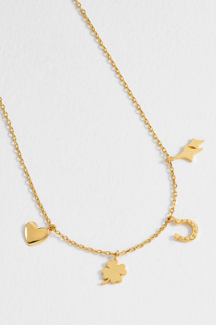 Love and Luck Charm Necklace