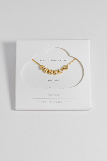 Love Letter Bead Necklace