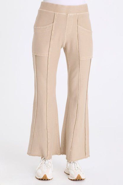 XCVI Lucius Twill Knit Flare Pant