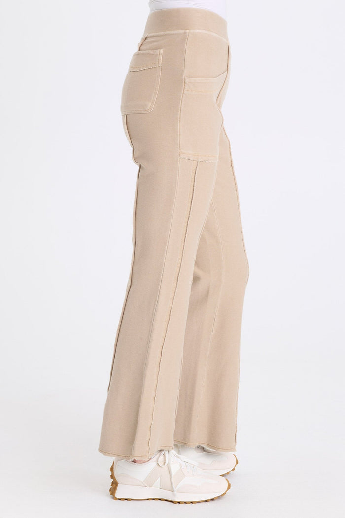 XCVI Lucius Twill Knit Flare Pant