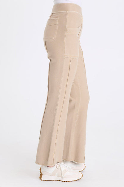 XCVI Lucius Twill Knit Flare Pant