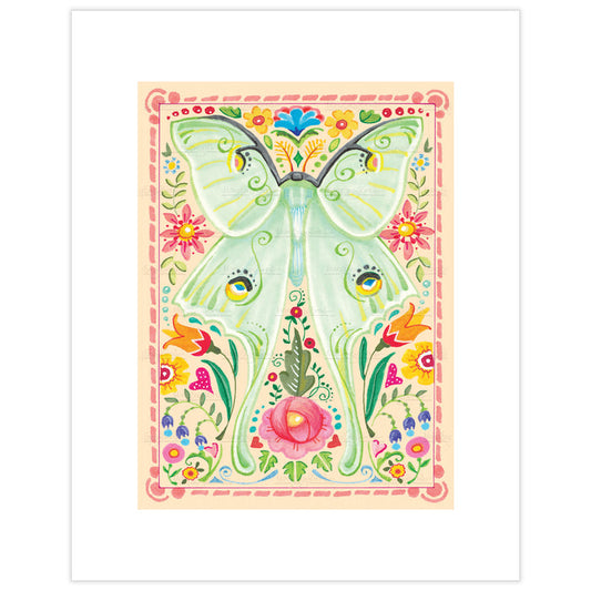 Lunar Moth Fine Art Print