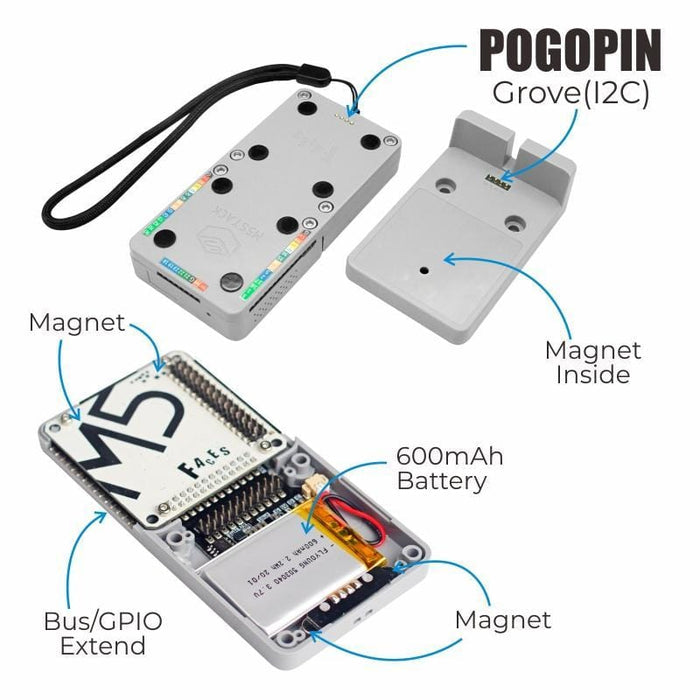 M5Stack  FACES ESP32 Pocket Computer [Discontinued] by M5Stack - The Pi Hut