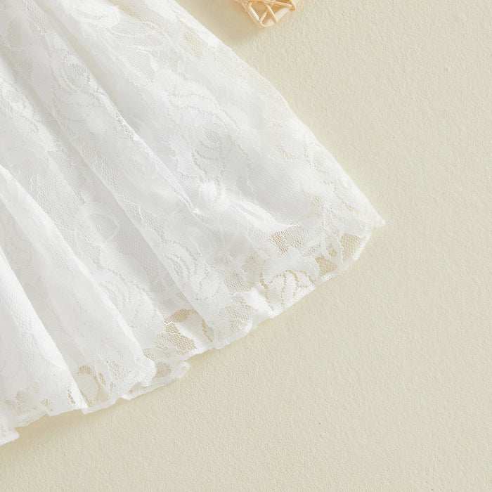 MABEL Lace Bowtie Dress