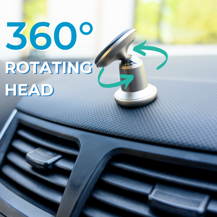 isimple dash car mount metal 360 swivel