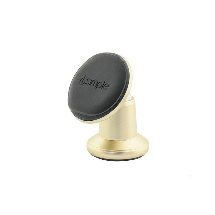 isimple dash car mount metal gold