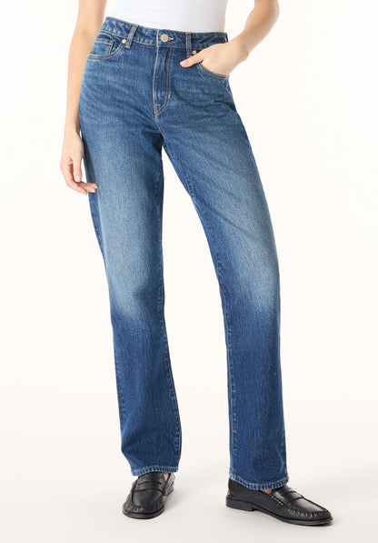 Buffalo Women Jeans Navy Denim Denim Pants Stretch