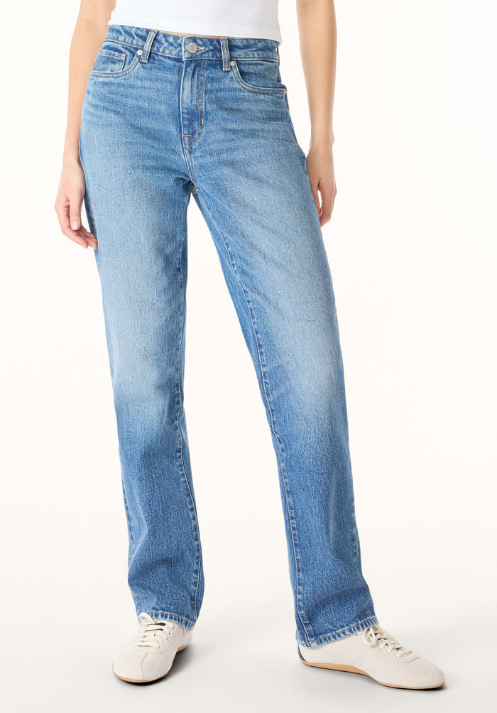 Buffalo Women Jeans Navy Denim Denim Pants Stretch