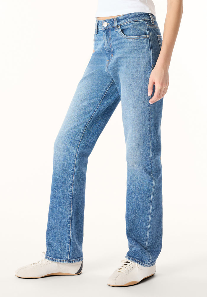 Buffalo Women Jeans Navy Denim Denim Pants Stretch