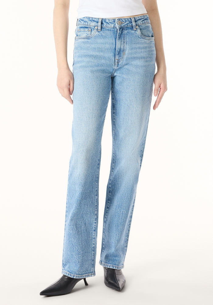 Buffalo Women Jeans Navy Denim Denim Pants Stretch