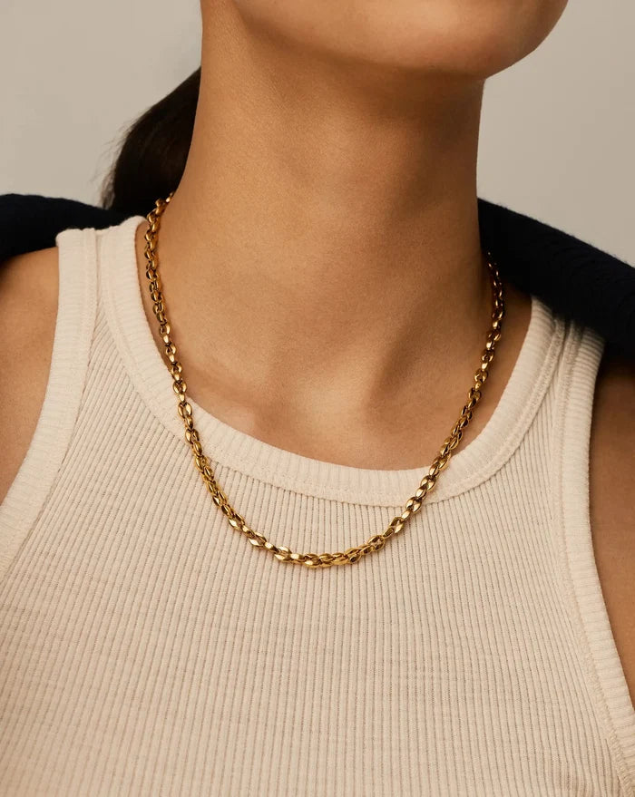 Mariner Medium Chain Necklace | 18k Gold Plated Necklaces Missoma