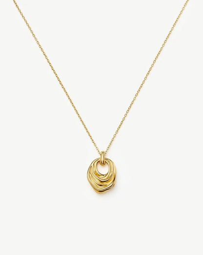 MARKGONG Draped Pendant Necklace | 18k Gold Plated Necklaces Missoma