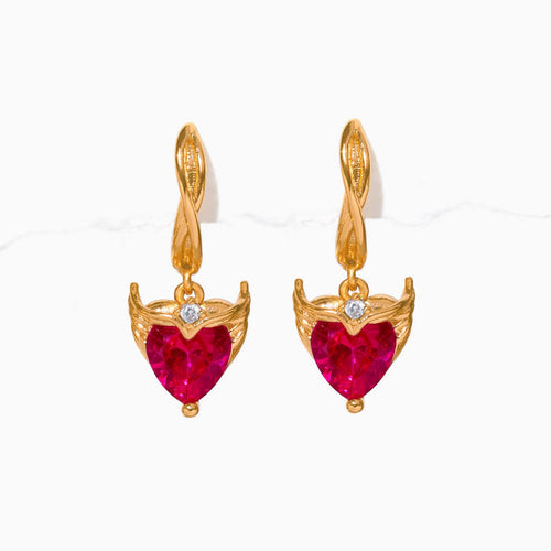 Marvel's Scarlet Witch Heartspell Hoops