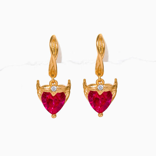 Marvel's Scarlet Witch Heartspell Hoops