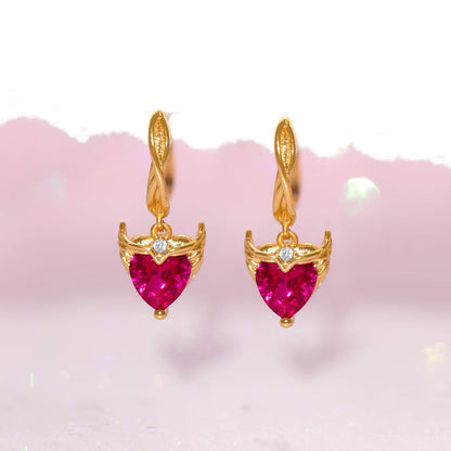 Marvel's Scarlet Witch Heartspell Hoops