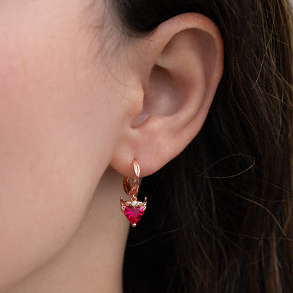 Marvel's Scarlet Witch Heartspell Hoops