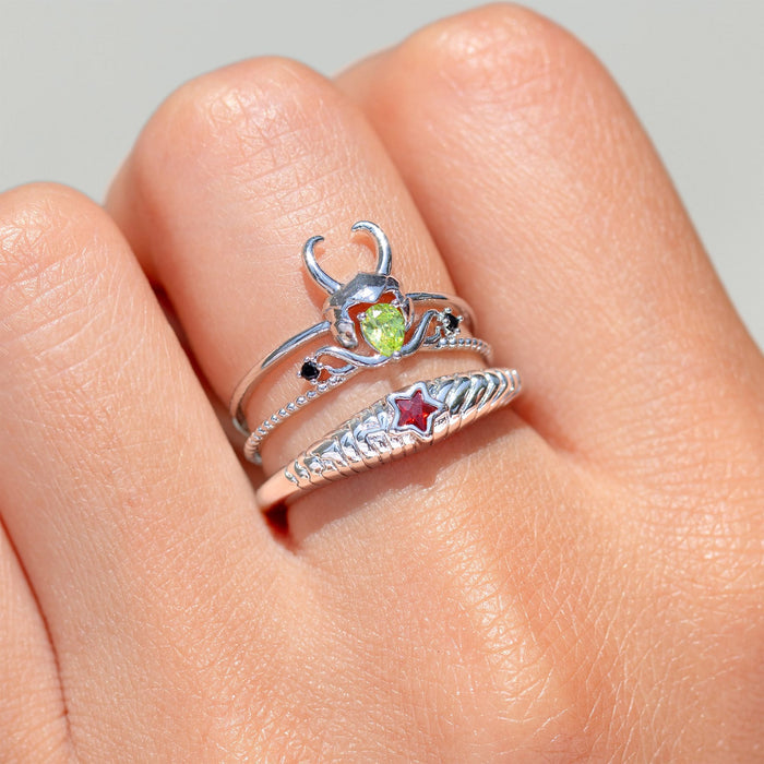 Marvel's Winter Soldier Sterling Silver Ring