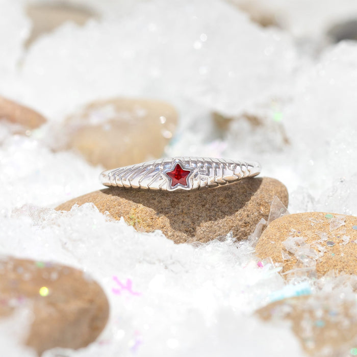 Marvel's Winter Soldier Sterling Silver Ring