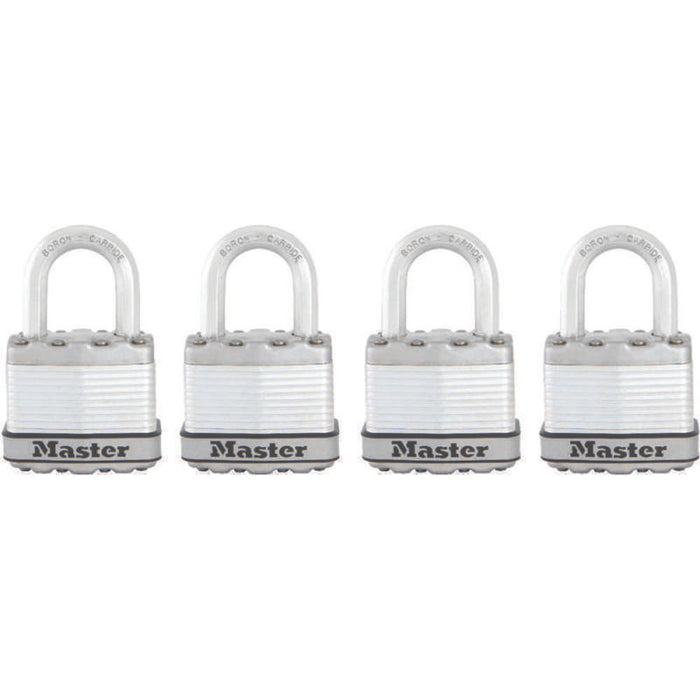 Master Padlock 45mm (1-3/4") x (4pk Keyed Alike)