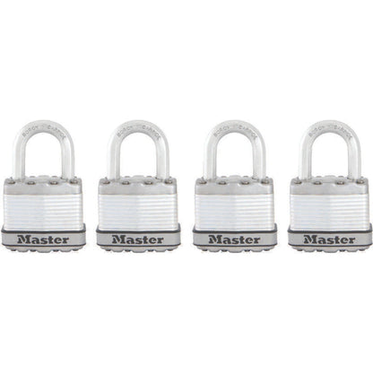 Master Padlock 45mm (1-3/4") x (4pk Keyed Alike)