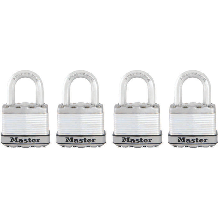 Master Padlock 45mm (1-3/4") x (4pk Keyed Alike)