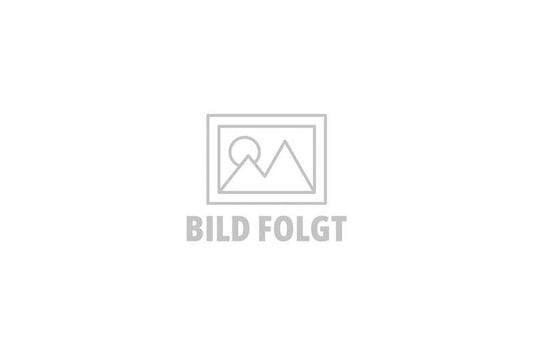 Ein Platzhalterbild mit einer einfachen Strichzeichnung von Bergen und einer Sonne in einem Rahmen, mit dem Text „BILD FOLGT“ darunter, stellt die Unold Matrize Rigatoni für NUDELMEISTER 68801 dar.