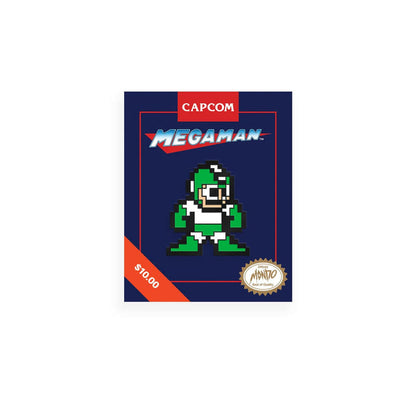 Mega Man Leaf Suit Enamel Pin